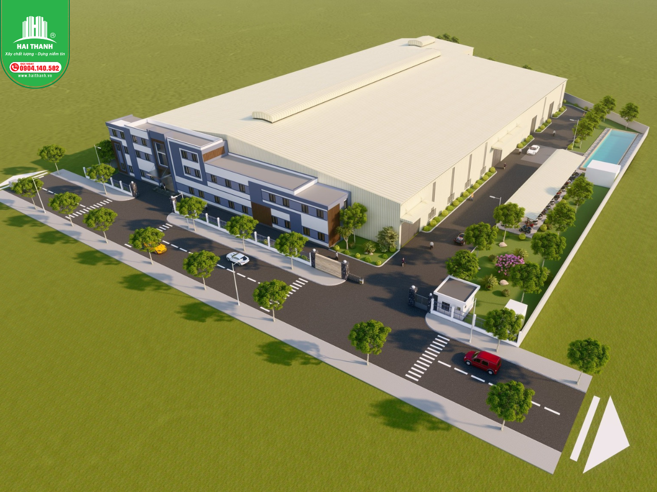Báo giá xây dựng nhà xưởng thép tiền chế 2024